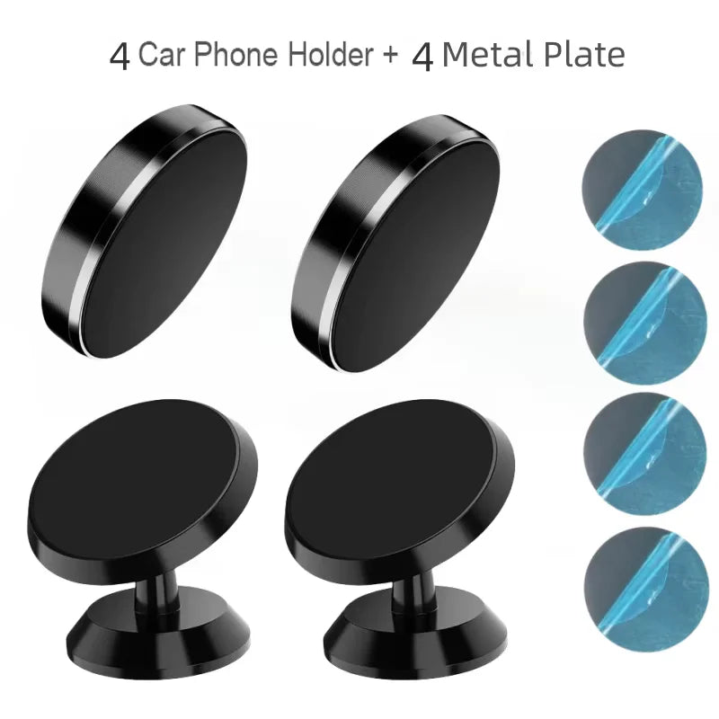 Magnetic Car Phone Holder Universal Car Phone Stand for Iphone Xiaomi Huawei Samsung Dashboard Wall Mounted Car Magnet Sticker