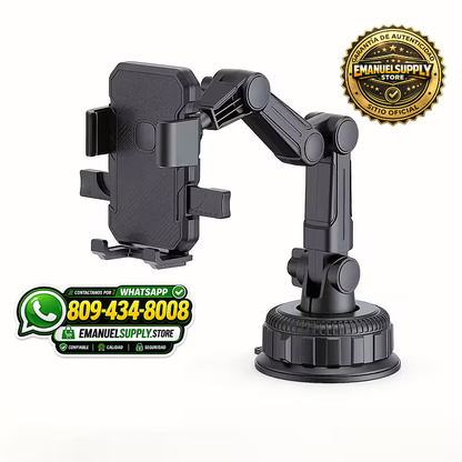 📱 SOPORTE DE TELÉFONO AJUSTABLE PARA VEHÍCULO (ULTRA RESISTENTE)
